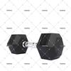 Zhong Bi Sheng Hexagonal Rubber Coated Dumbbells