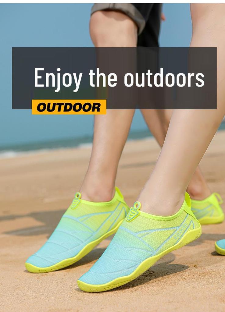 Unisex Quick-Dry Barefoot Beach & Water Shoes for Snorkeling, Swimming, Rafting, and Wading
