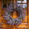 5.9Ft Lavender Garland - Purple Artificial Lavender Garlands for Decoration, Summer Garland for Mantle Table Runner Wedding Arch Party Bedroom Patio