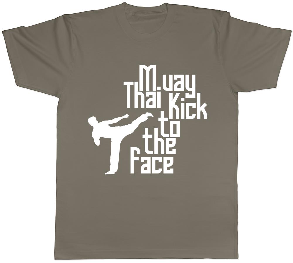 Muay Thai Kick To the Head Unisexs Unisexs Ladies Unisex TShirt