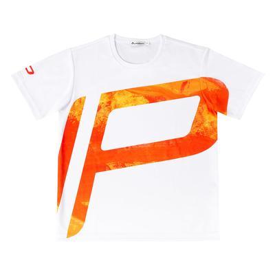 3123JG527103 Orange S [Phiten] T-shirt