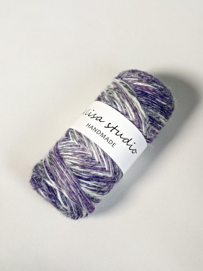 150g/roll Multi-color Spray Wool Yarn Feather Long Mink Wool Blended Yarn Handmade DIY Knitted Scarf Bag Weaving Thread