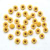 50 Pcs 10mm Chrysanthemum Scissors Craft Scrapbook Decorations for Jewelry Making, Nail Art DIY, and Alluring Flower Accents