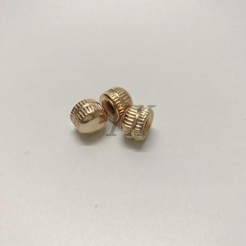 Lighting Accessories: Rose Gold Flower Branch Decorative Cap, Hand-Tightening Nut & Mounting Plate