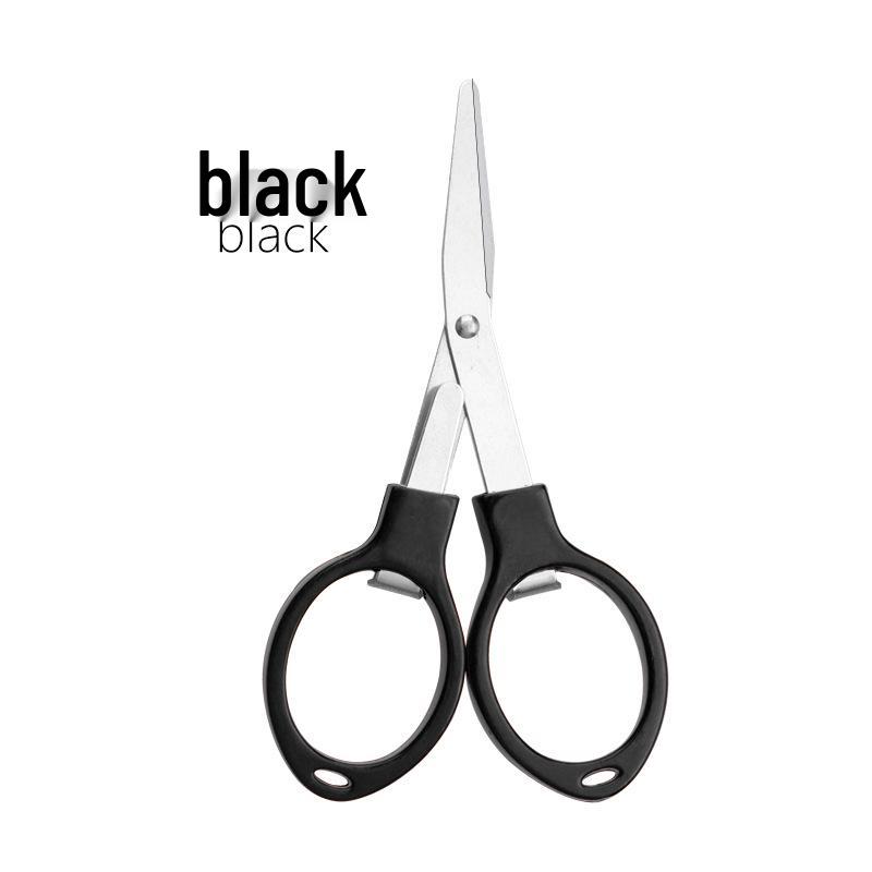Compact Multi-Functional Zinc Alloy Folding Scissors for Paper Cutting & Outdoor Travel