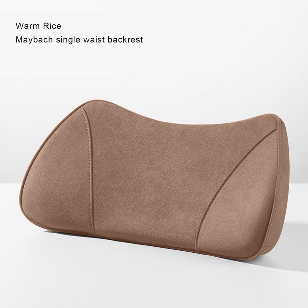Brand New Car Seat Booster Universal Driver Memory Foam Lumbar Pillow Suede Seat Height Inclined Cushion