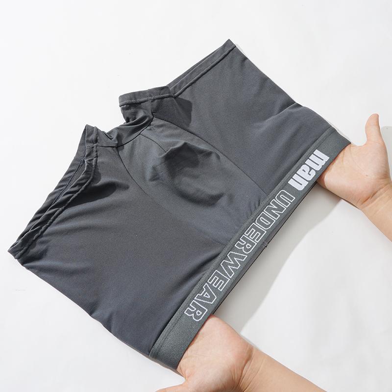 Duży rozmiar 2XL-4XL Męskie bokserki Czysta bawełna Wewnętrzny krok Antybakteryjne Wygodne Oddychające Średni stan Bielizna