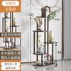 Elegant Multi-Layer Solid Wood Flower Stand Chinese Style Living Room Decor Rack for Flower Pots And Succulents Home Display