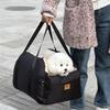 Portable Car Safety Pet Seat: Removable, Washable and Cozy Travel Nest for Dogs and Cats