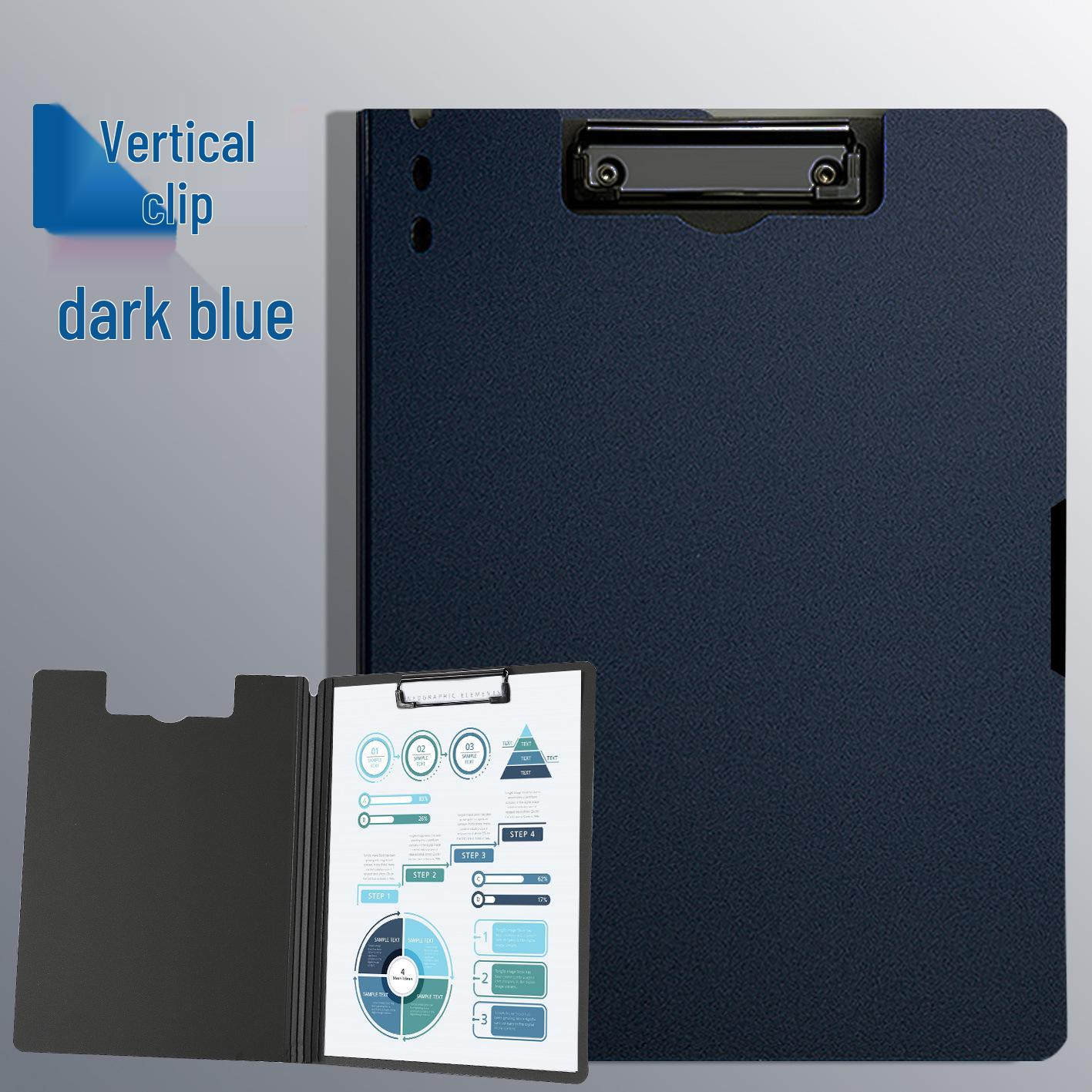 

Папка-планшет формата А4 с вертикальным и горизонтальным расположением, с двойными зажимами для документов и контрольных работ