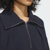 Adidas All Szn Fleece Half-Zip Top Women Jacket Legendary-Ink-Blue IZ4561