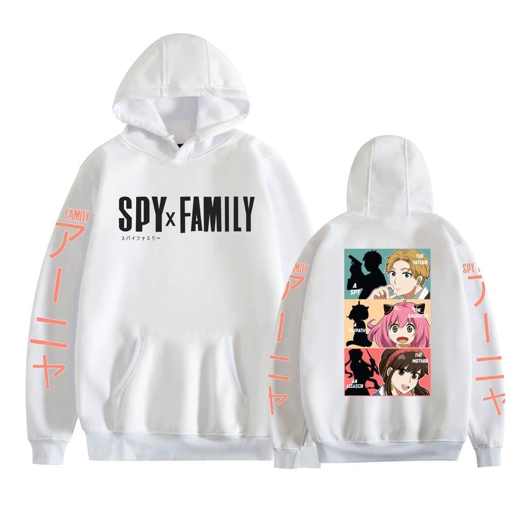 Hot Spy X Family Anime Funny Hoodie Hip Hop Graphic Sweatshirts Streetwear Harajuku Tracksuit