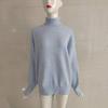 Oversized Knitted Vintage Turtleneck Tops Causal Loose Spring Autumn Winter Pullover Sweater Clothing Women Sweaters