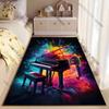 Piano colors music creativity carpet Yoga living room room decor children's crawling mat doormat area rug games mat