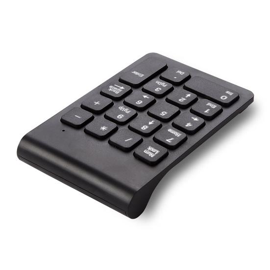 268 Number Pad Plug Play Quick Response 18 Keys 2.4G Wireless Mini Ultra-thin Numeric Keypad for Office
