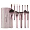 12-Piece Soft Bristle Makeup Brush Set for Beginners - Includes Foundation, Concealer, Eyeshadow & More