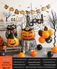 Halloween Kindergarten Party Wall Decor: Balloons & Props for Kids' Atmosphere