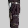 Średniowieczny rycerz górna część nogi stalowa osłona nagolenniki zestaw gotycka górna część nogi zbroja ochrona dla LARP, cosplay i kostiumy