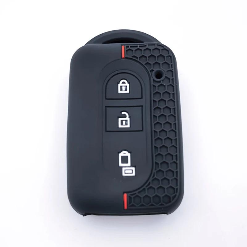 

Key Case Cover Fob Key Holder For Nissan Qashqai J10 Tiida Micra X-Trail Nv200 Navara Pathfinder Juke Keychain Car Accessories