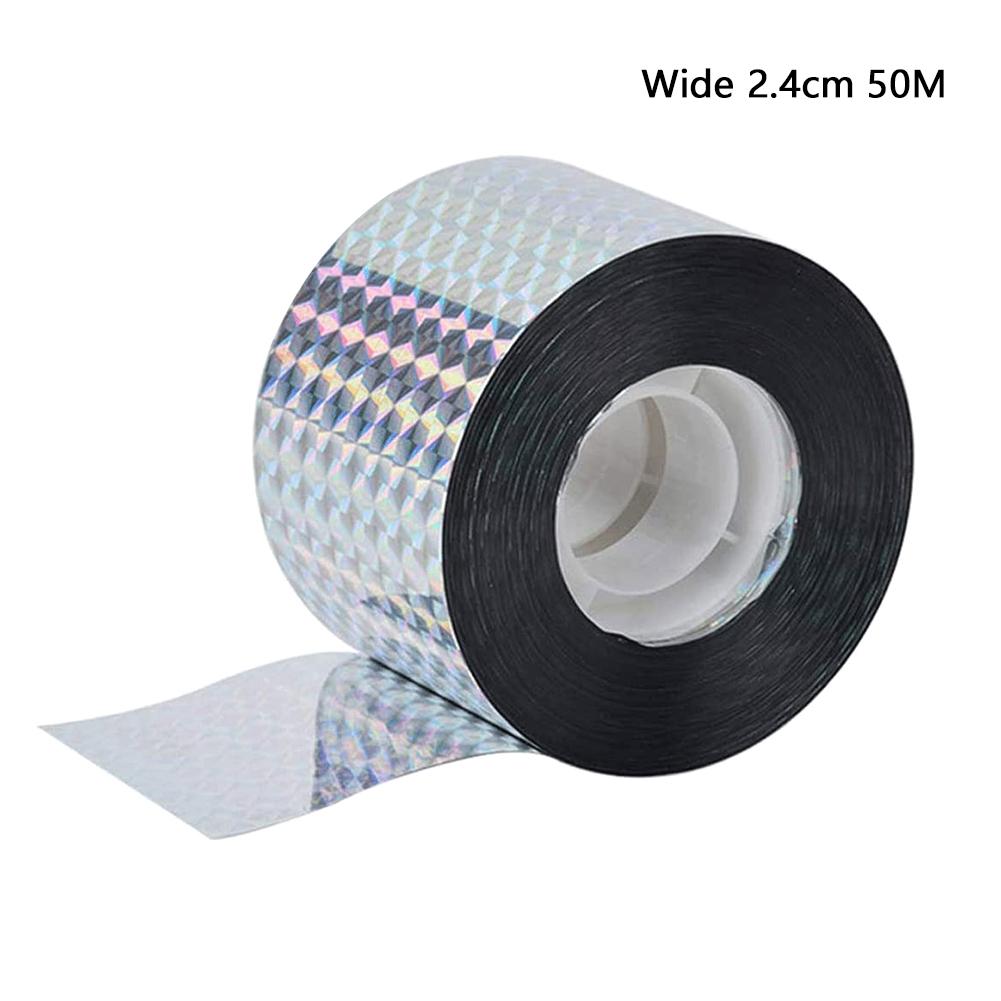 

Лента от птиц для садовых голубей, нетоксичный отпугиватель, лента, ремень, лазер, сильный отражатель, отпугивающий звук