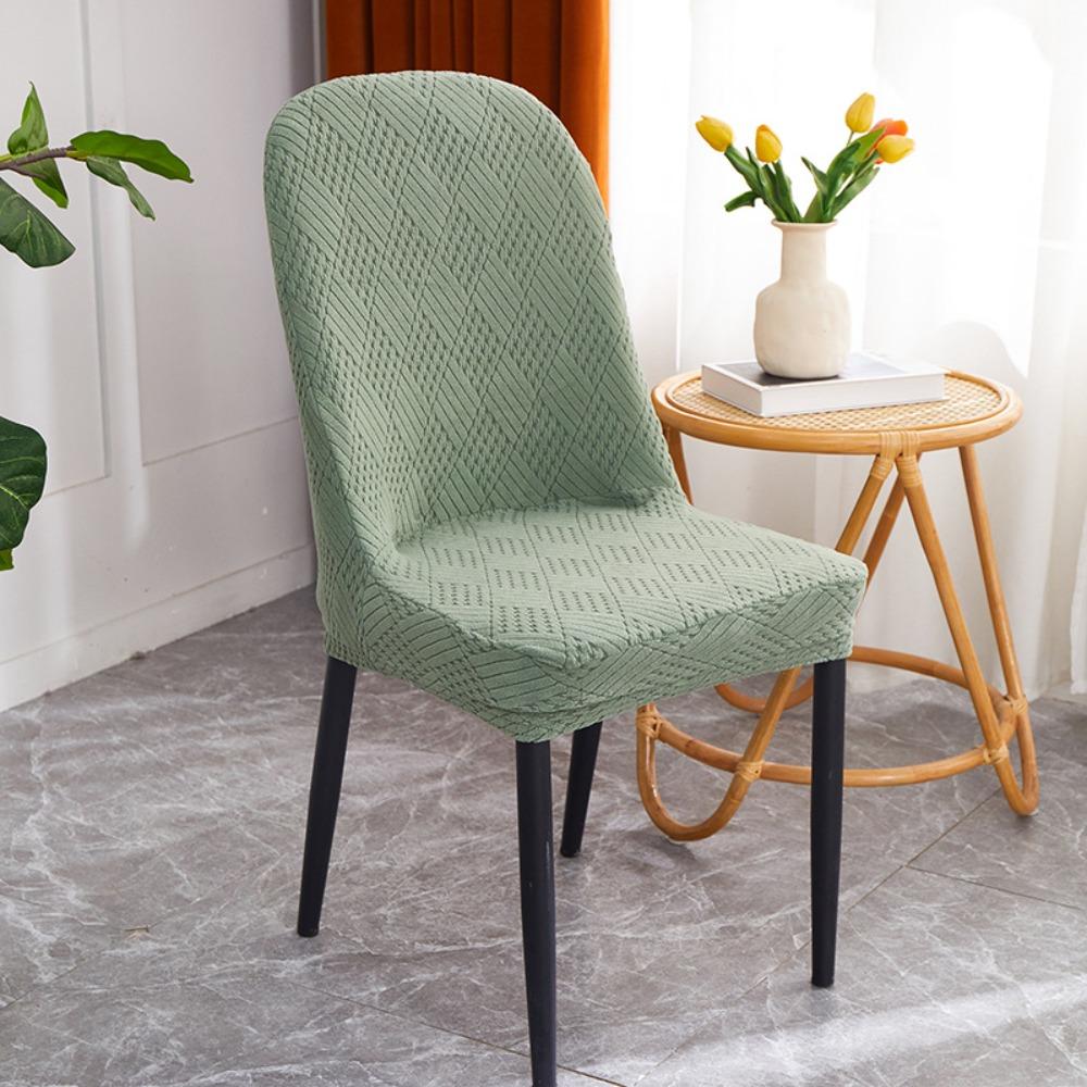 Universal Luxury Dining Chair Covers Stretchable Seat Covers for Home Kitchen Chairs with Backrest Protector