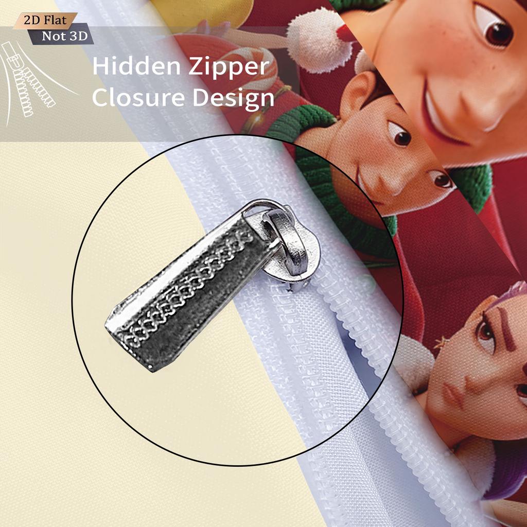 3-teiliges K-Pop Demon Hunters bedrucktes kernloses Daunendecken-Set, mehrgrößige Schlafzimmer-Bettwäschedekoration, weich und maschinenwaschbar