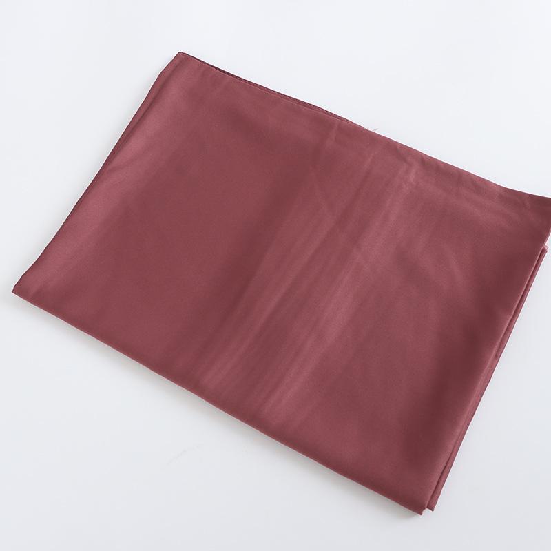 Middle Eastern Women's Sun Protection Imitation Silk Satin Headscarf