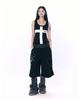 SETUP-EXE Logo Cross Sleeveless Top / Black