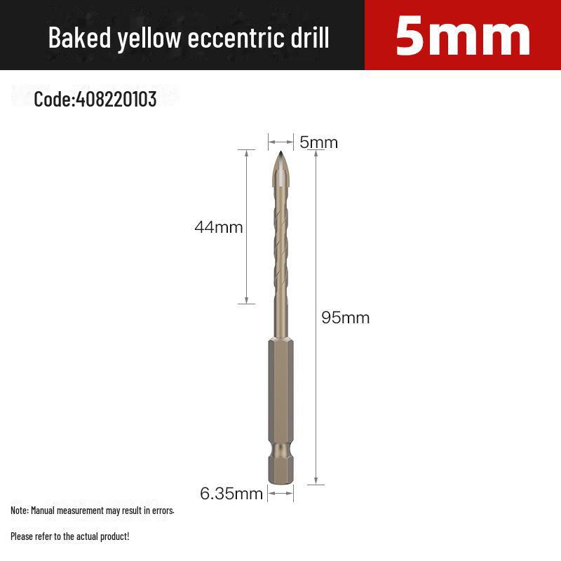 Huhao Heavy Duty Excentrische Boor met Kantelbare Kop voor Keramiek, Tegel, Beton, Gipsplaat en Glas.
