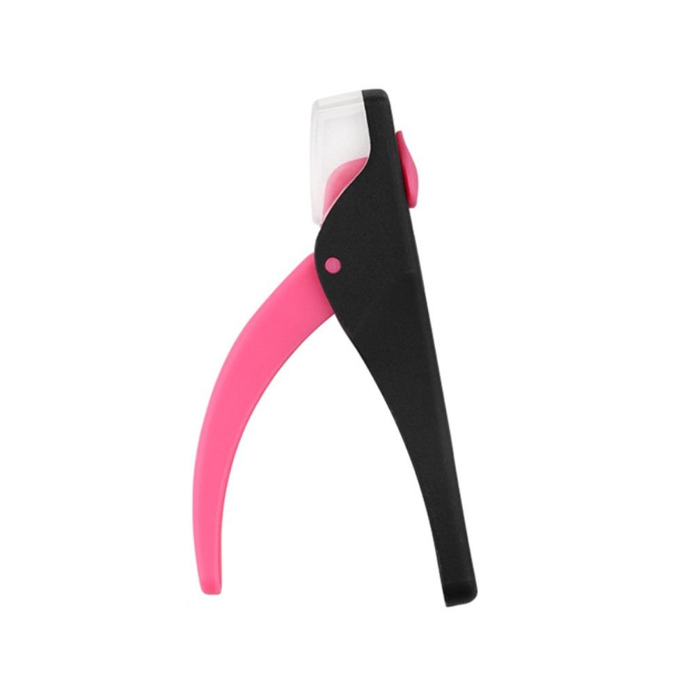 Splash Protection Acrylic Fake Nail Clippers Built-in Nail Buffer Nail Tools  For Acrylic Nails