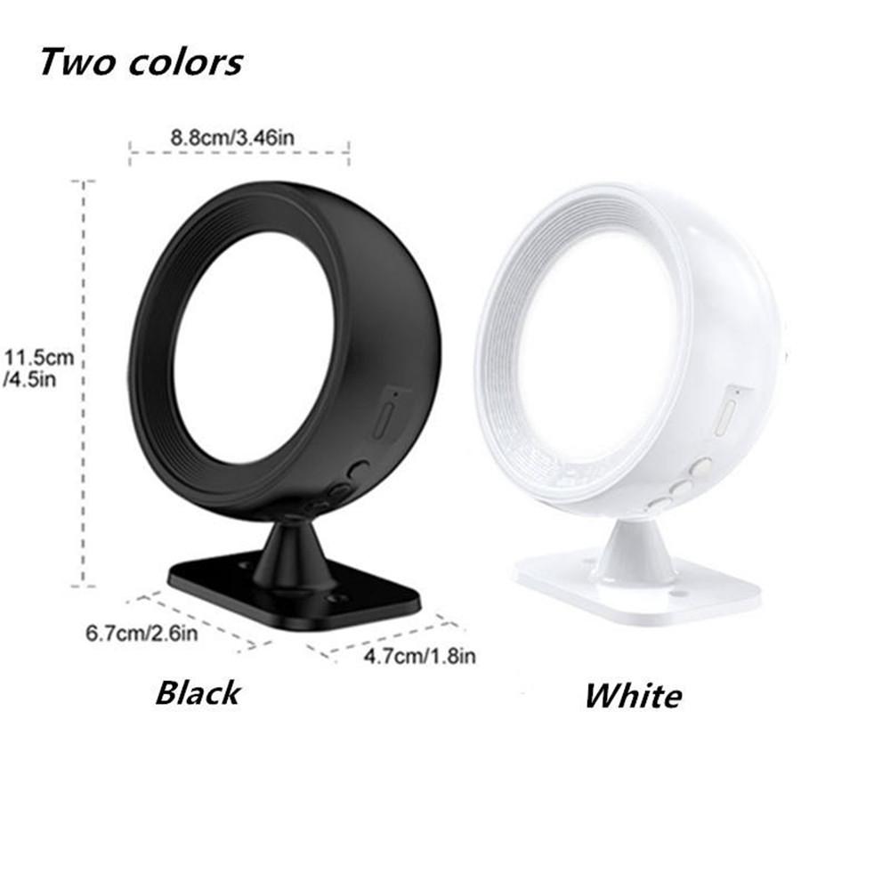 Magnetic 360° Rotation Light 3000mAh Rechargeable Cordless LED Wall Mounted Sconces Lamp for Bedroom Indoor Home