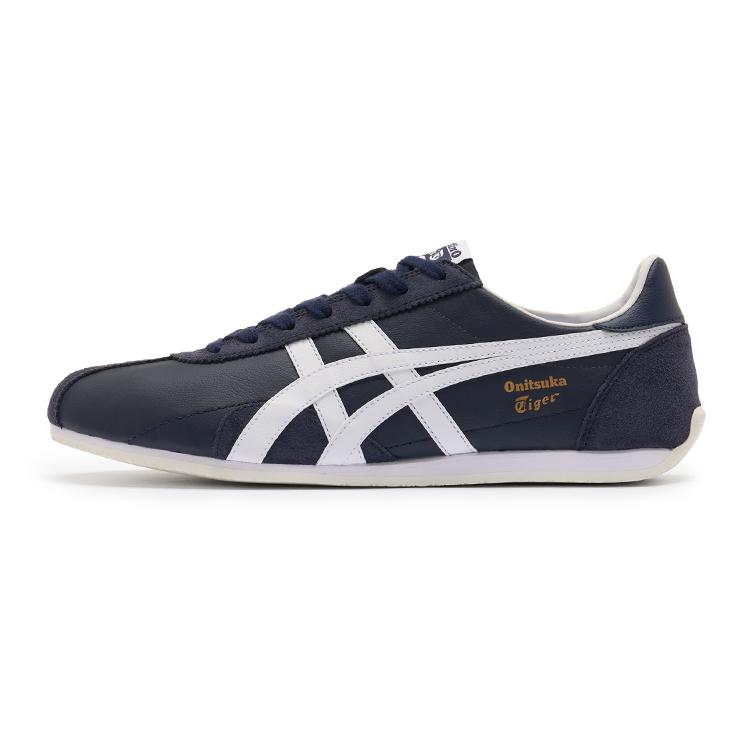 ONITSUKA TIGER Runspark Retro Comfortable Durable Low-Top Lifestyle Casual Shoes Unisex Sneaker Deep-Blue 1183B480-401