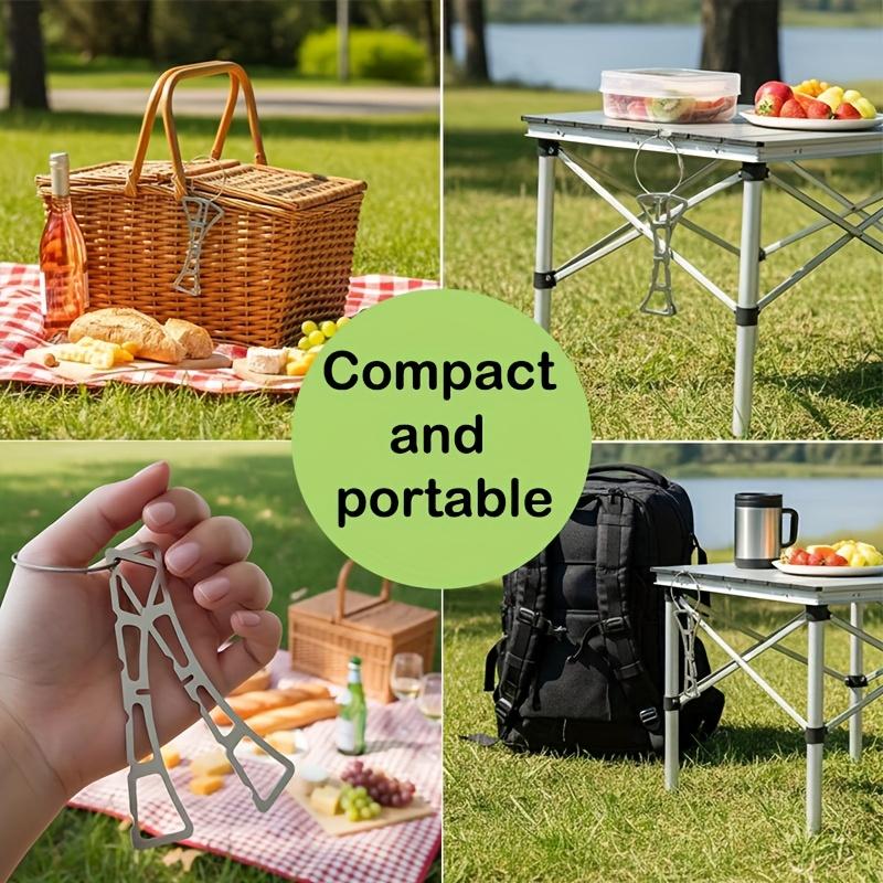 Stainless Steel Heat-resistant Folding Steamer Rack, Portable, Waterproof, Heat-insulating, Easy To Clean, Durable for Outdoor Camping Cooking
