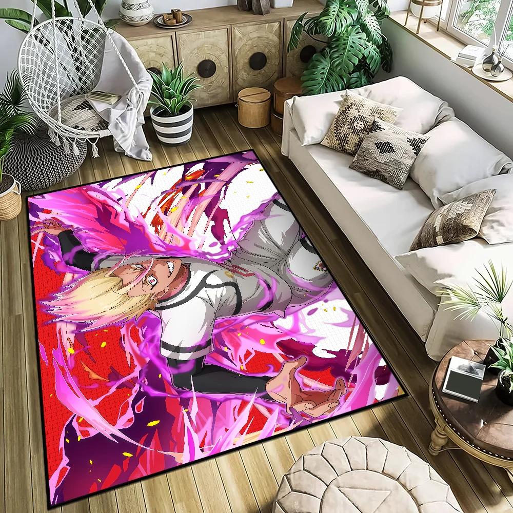 Manga Anime Blue l-Lock Shidou Ryusei Carpet Rug Home Decor Bedroom Floor Hogar Mat Hallway Balcony Entrance Doormat Decoration