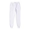 Mens Fleece Jogger Pants Casual Sportswear Straight Fit Elastic Waist Drawstring Bottom