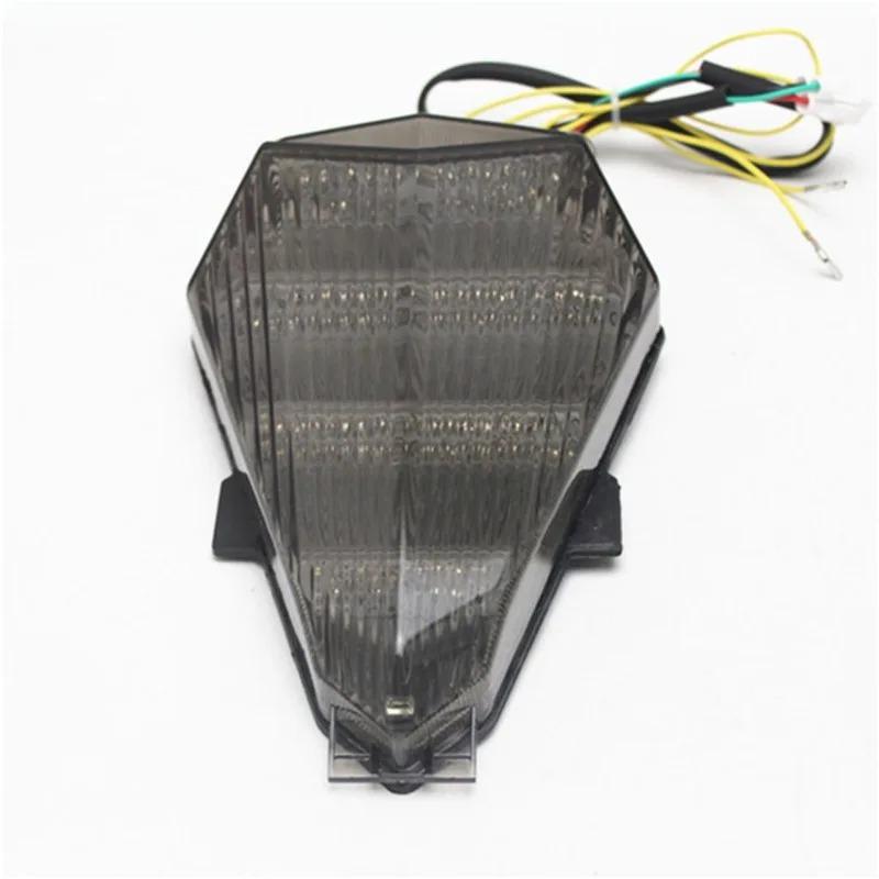 Motorcycle Tail Light Brake Turn Signals Integrated LED Light YZF R6 RJ15 2006-2012 Equipped with Directional LED Taillights