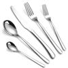 410 Stainless Steel Tableware Set 20-piece Set Knife  Fork  Spoon Tableware Gold YSH-46-20PS
