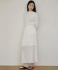 Oeoseoul Pleated Maxi Skirt [White]
