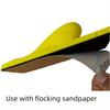 19.81x7.11 Cm Rectangular Manual Sanding Block, Woodworking Sanding Tool, Magic Sanding Block for Tight Spaces, Suitable for Wooden Furniture
