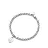 T-Familie Herzförmiges Emaille-Armband: Blaue, Rote, Rosa Herzen, Liebes-Rosenkranz, Runde Perlenkette - Perfektes Valentinstagsgeschenk für Freundin.