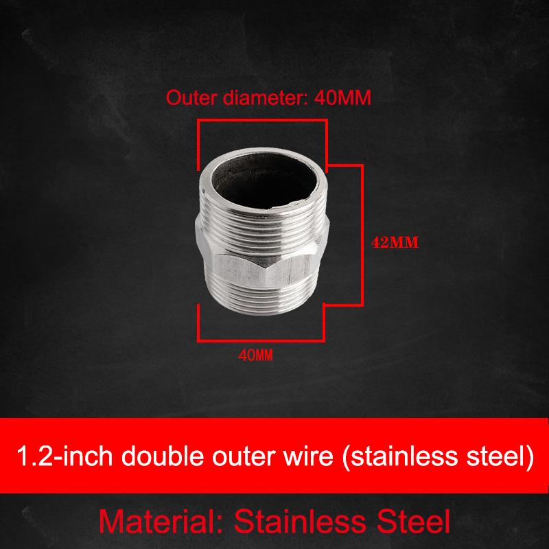 Copper Male Thread Connector Hose Coupler Adaptor Shower Hose Extension Pipe Universal Hose Extender Bathroom Accessories