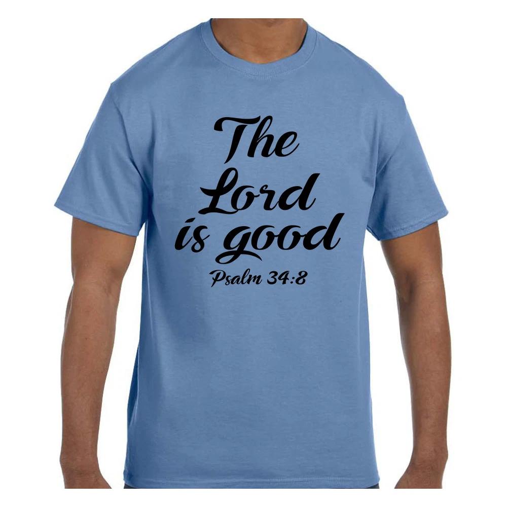 Christian Religious Faith Jesus T shirt The Lord Is Good Psalm 34:8 3XL