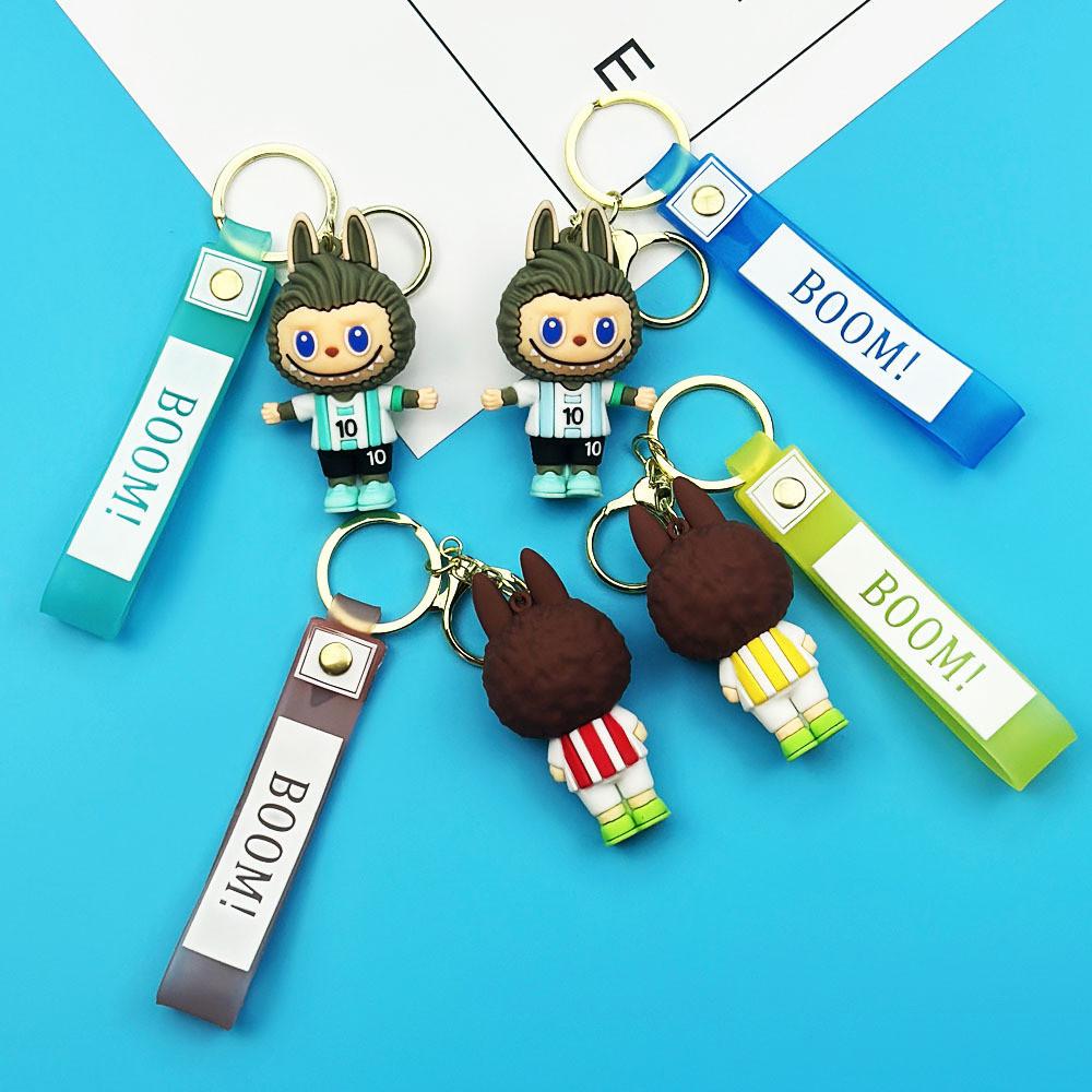 Fashion Keychain Cute Cartoon Backpack Car Pendant Gift Doll Ornament