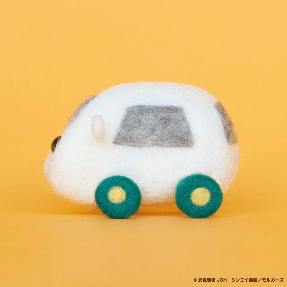 PUI made with needle felt PUI Molcar Kit Shiromo