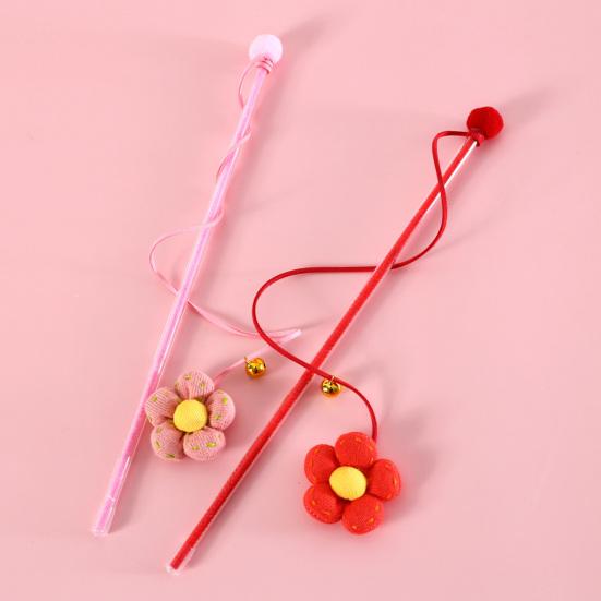 Кошачья палочка, привлекающая внимание, облегчающая давление, привлекательная мультяшная палочка для кошек, дразнящая палочка для домашних животных