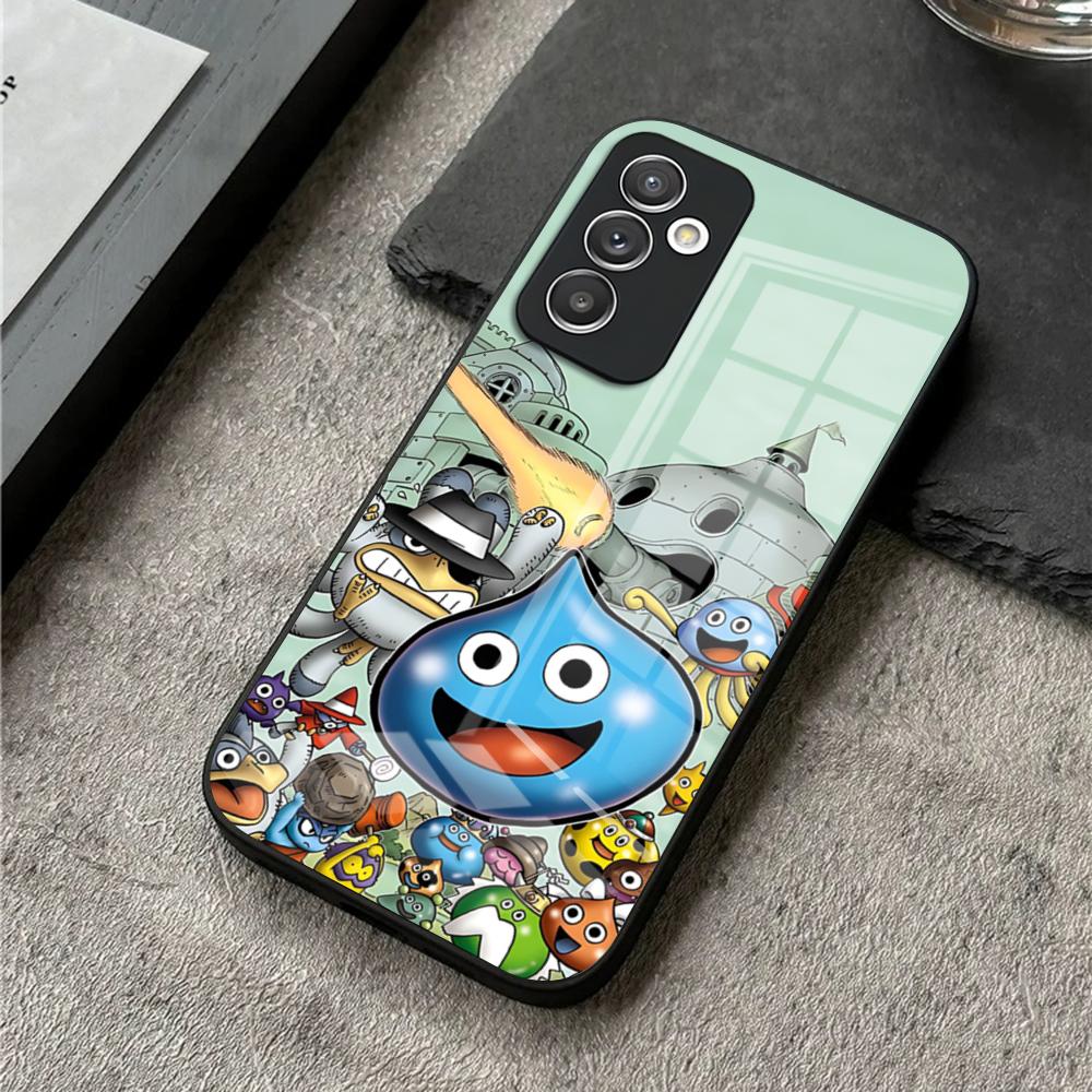 D-Dragon Quest Slime Phone Case For S25 Ultra Samsung S26 S23 S24 Plus S22 S20 S21 Fe A54 A34 A53 A16 Glass Cover