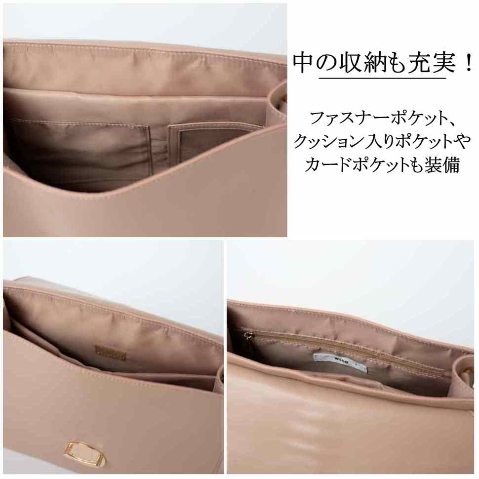 WEGO 2-Way Letter Flap Ita Bag, Ita Shoulder Bag, Ita Bag, Perfect for Otaku Activities, Events, Live Performances, and Events. Clear Bag, Deco Bag,