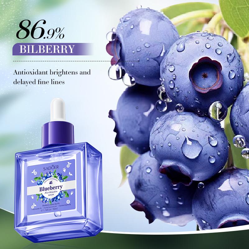 Blueberry Hyaluronic Acid Serum SADOER Moisturizing, Hydrating Serum
