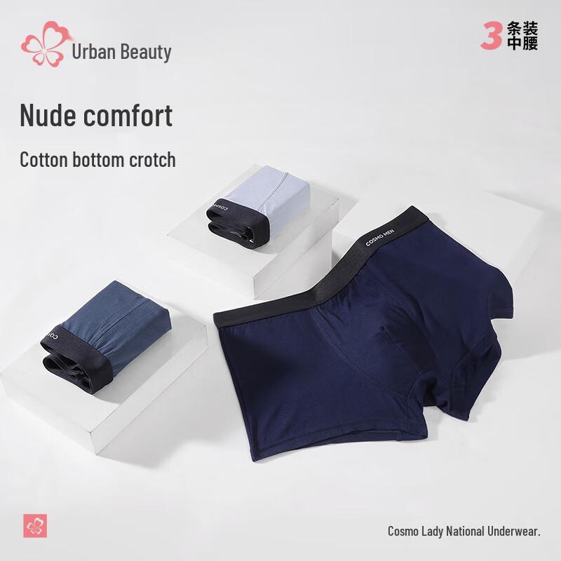 

Urban Beauty Men s Boxer Briefs 3-Pack 2XL