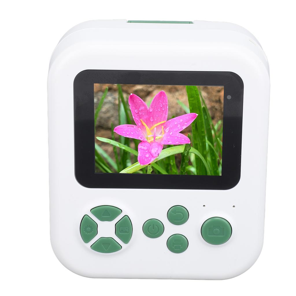 Camera Instant Print 2.4 Inch IPS Screen Selfie Digital Camera with 1080P Videos Portable Travel Camera for Boys Girls